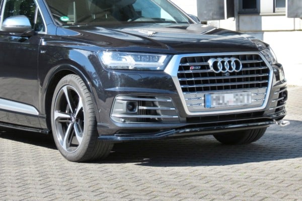 MAXTON DESIGN - Spoiler pod Predný náraznik Audi SQ7 / Q7 S-Line Mk.2 , Čierny lesk – Obrázok 2