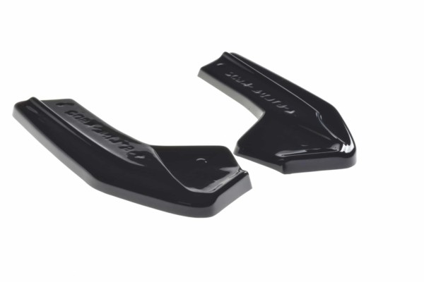 MAXTON DESIGN - Bočné difúzory zadného náraznika V.2 Ford Focus ST-Line Mk4 , Čierny lesk – Obrázok 6