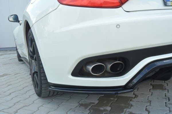 MAXTON DESIGN - Bočné difúzory zadného náraznika V.2 MASERATI GRANTURISMO 2007-2011 , Čierny lesk – Obrázok 3