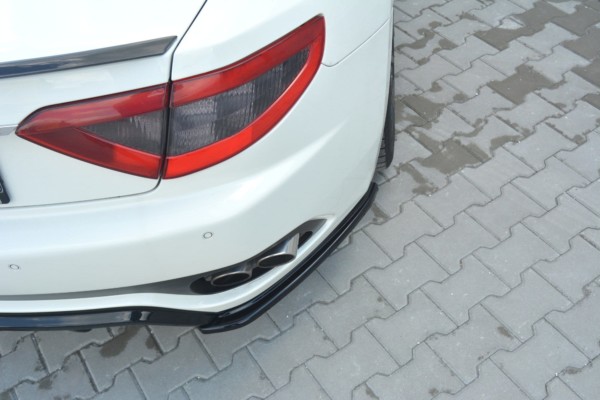 MAXTON DESIGN - Bočné difúzory zadného náraznika V.2 MASERATI GRANTURISMO 2007-2011 , Čierny lesk – Obrázok 4