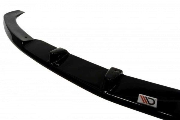 MAXTON DESIGN - Spoiler pod Predný náraznik   MERCEDES GLK W204 (FOR STANDARD BUMPER) , Čierny lesk – Obrázok 3