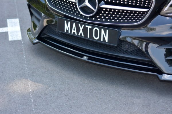 MAXTON DESIGN - Spoiler pod Predný náraznik   V.2 Mercedes-Benz E-Class W213 Coupe (C238) AMG-Line , 
Čierny lesk – Obrázok 3
