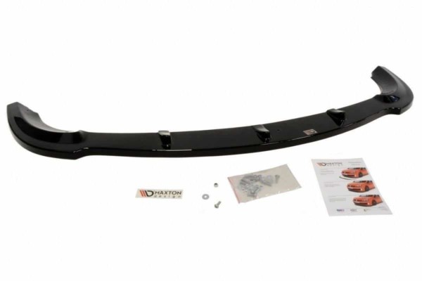 MAXTON DESIGN - Spoiler pod Predný náraznik   MERCEDES SL R230 AMG , Čierny lesk – Obrázok 2