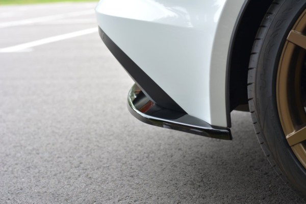 MAXTON DESIGN - Bočné difúzory zadného náraznika JAGUAR F-TYPE , Čierny lesk – Obrázok 5