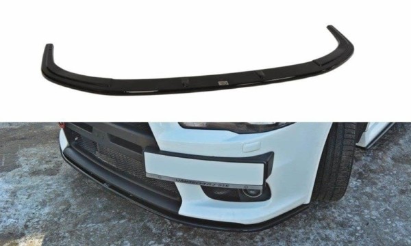 MAXTON DESIGN - Spoiler pod Predný náraznik   V.2 Mitsubishi Lancer Evo X , Čierny lesk 
820

,