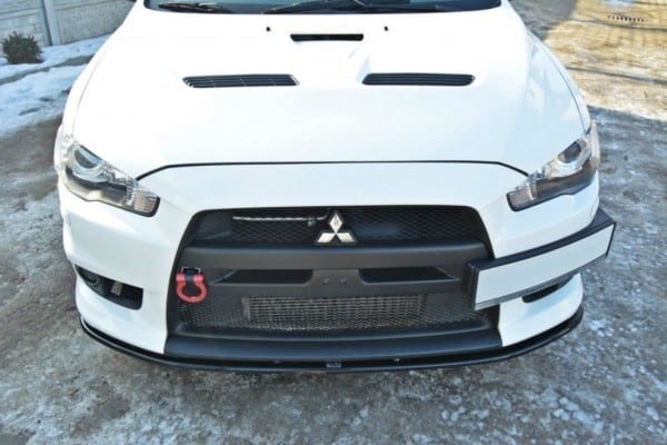 MAXTON DESIGN - Spoiler pod Predný náraznik   V.2 Mitsubishi Lancer Evo X , Čierny lesk 
820

, – Obrázok 3