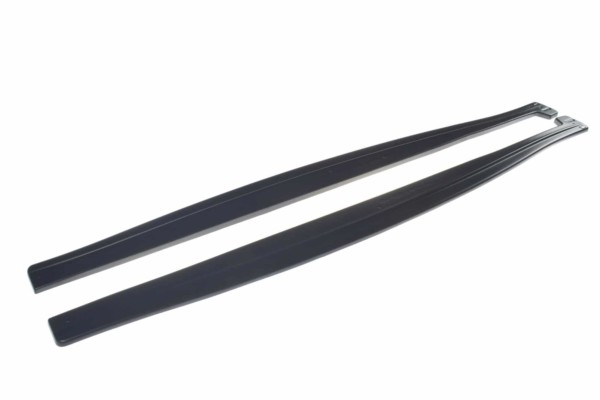 MAXTON DESIGN - Lišty pod prahy JAGUAR XF- R , Čierny lesk – Obrázok 6