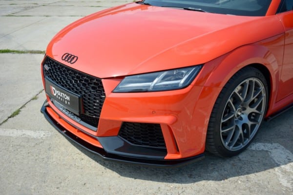 MAXTON DESIGN - Spoiler pod Predný náraznik   V.1 Audi TT RS 8S , Čierny lesk – Obrázok 4