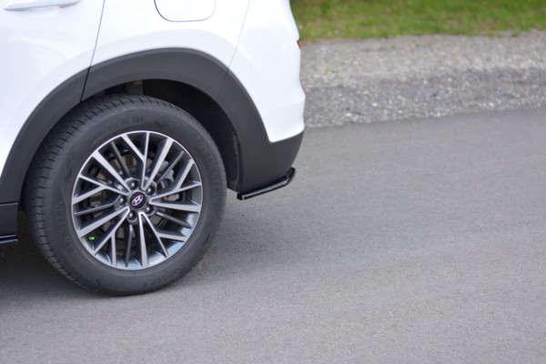 MAXTON DESIGN - Bočné difúzory zadného náraznika Hyundai Tucson Mk3 Facelift , Čierny lesk – Obrázok 4