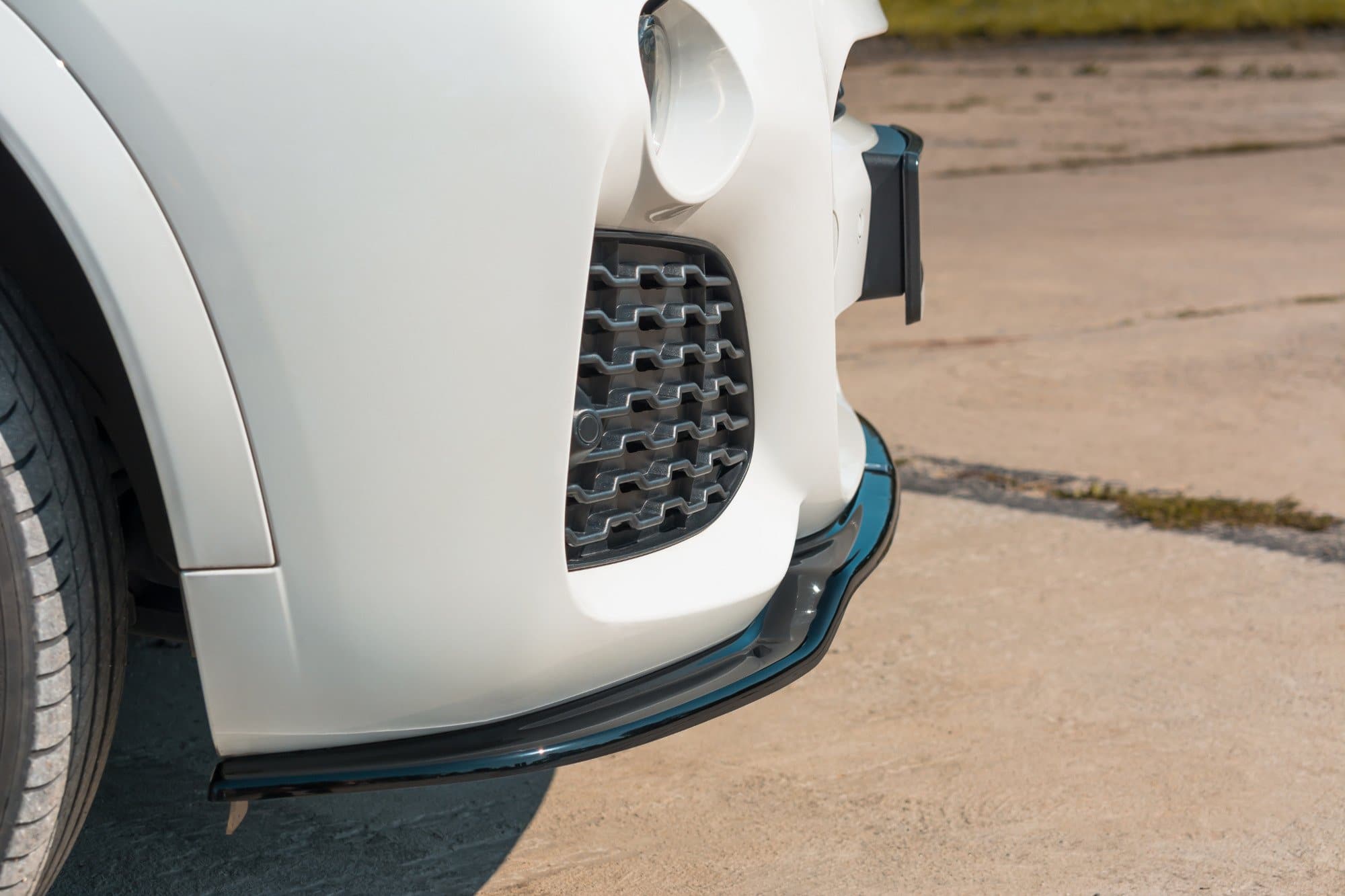 MAXTON DESIGN - Spoiler pod Predný náraznik for vhodné pre BMW X3 F25 M-Pack Facelift , Čierny lesk – Obrázok 5