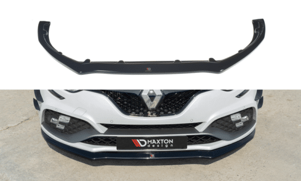 MAXTON DESIGN - Spoiler pod Predný náraznik   V.2 Renault Megane IV RS , Čierny lesk