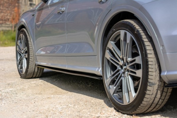 MAXTON DESIGN - Lišty pod prahy Audi SQ5/Q5 S-line MkII , Čierny lesk – Obrázok 3