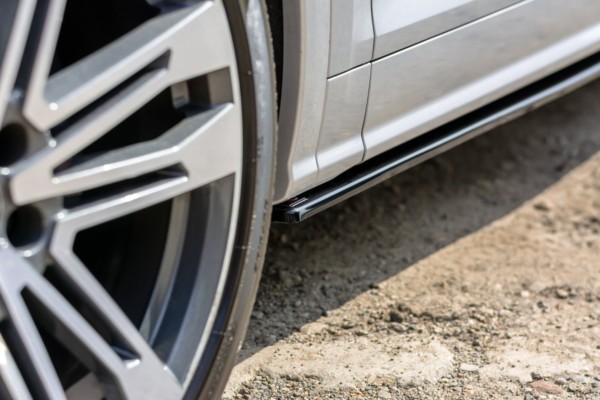 MAXTON DESIGN - Lišty pod prahy Audi SQ5/Q5 S-line MkII , Čierny lesk – Obrázok 4