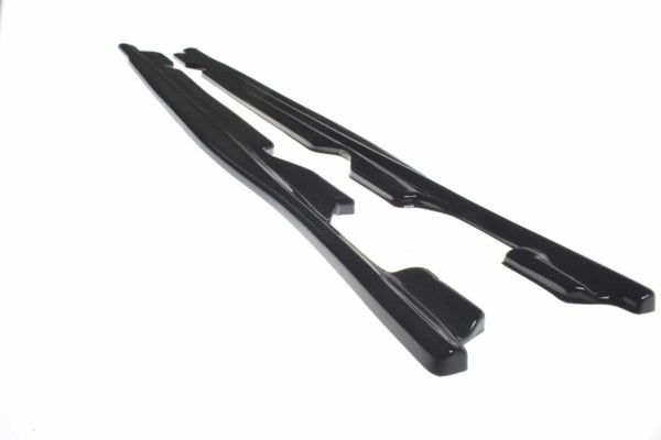 MAXTON DESIGN - Lišty pod prahy for vhodné pre BMW 3 G20 M-pack , Čierny lesk – Obrázok 7