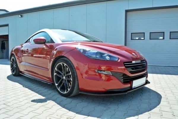 MAXTON DESIGN - Spoiler pod Predný náraznik   V.1 PEUGEOT RCZ FACELIFT , Čierny lesk 
861 – Obrázok 2