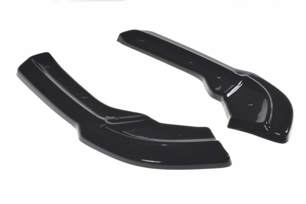 MAXTON DESIGN - Bočné difúzory zadného náraznika Mercedes A45 AMG W176 , Čierny lesk – Obrázok 6
