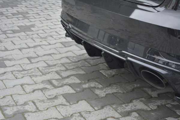 MAXTON DESIGN - Difúzor zadného náraznika  Audi RS3 8V FL Sportback , 
Čierny lesk – Obrázok 4