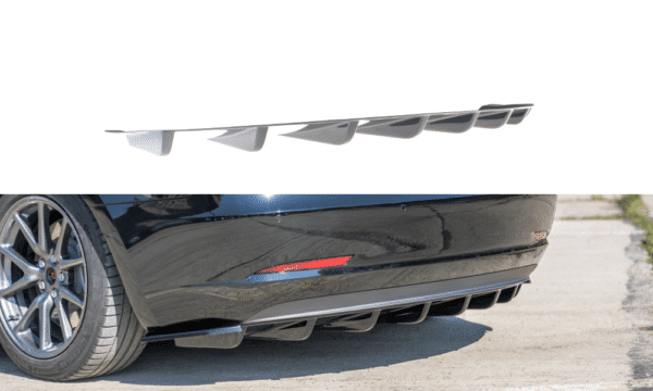 MAXTON DESIGN - Difúzor zadného náraznika Tesla Model 3 ,
Čierny lesk