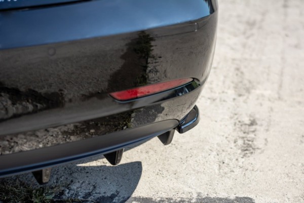 MAXTON DESIGN - Bočné difúzory zadného náraznika Tesla Model 3 , Čierny lesk – Obrázok 2
