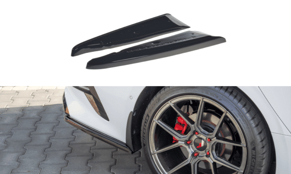 MAXTON DESIGN - Bočné difúzory zadného náraznika Kia ProCeed GT Mk 3 , Čierny lesk