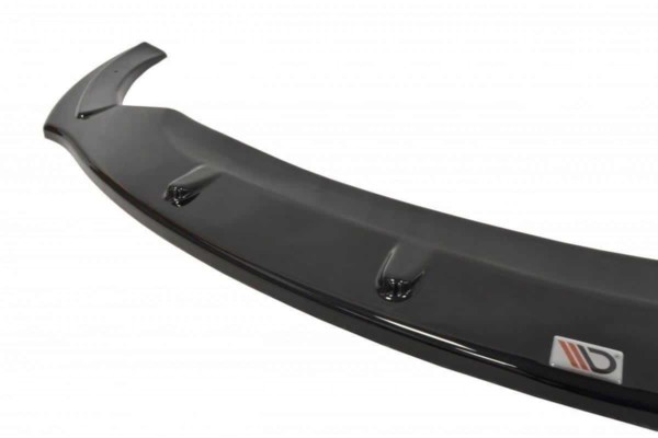 MAXTON DESIGN - Spoiler pod Predný náraznik   SEAT IBIZA 4 SPORTCOUPE (PREFACE) , Čierny lesk – Obrázok 2