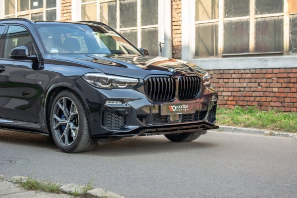 MAXTON DESIGN - Spoiler pod Predný náraznik for vhodné pre BMW X5 G05 M-pack ,
Čierny lesk – Obrázok 4