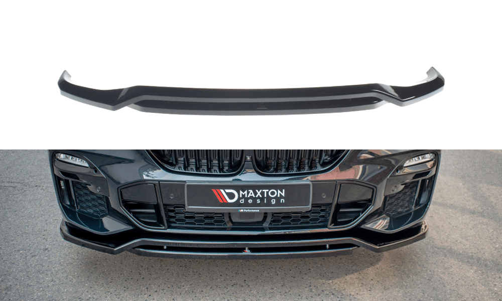 MAXTON DESIGN - Spoiler pod Predný náraznik for vhodné pre BMW X5 G05 M-pack ,
Čierny lesk