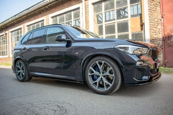 MAXTON DESIGN - Lišty pod prahy for vhodné pre BMW X5 G05 M-pack , Čierny lesk – Obrázok 2