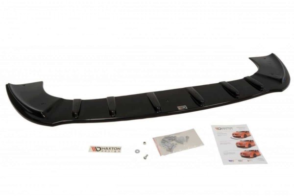 MAXTON DESIGN - Spoiler pod Predný náraznik   SEAT LEON MK1 (FOR SEAT SPORT BUMPER) , Čierny lesk – Obrázok 2
