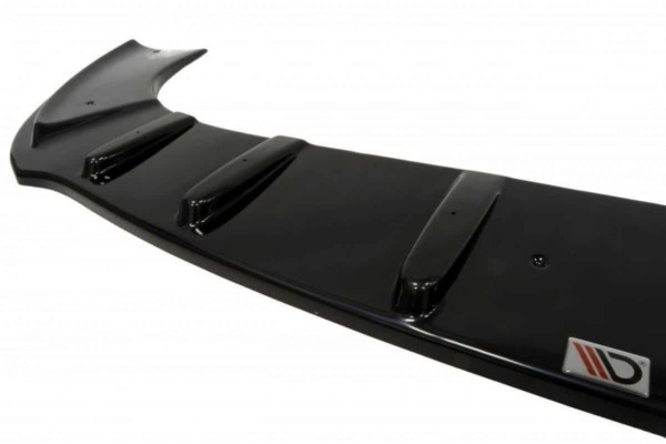 MAXTON DESIGN - Spoiler pod Predný náraznik   SEAT LEON MK1 (FOR SEAT SPORT BUMPER) , Čierny lesk – Obrázok 3