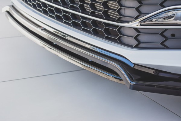 MAXTON DESIGN - Spoiler pod Predný náraznik   V.3 Skoda Superb Mk3 FL , 
Čierny lesk – Obrázok 5