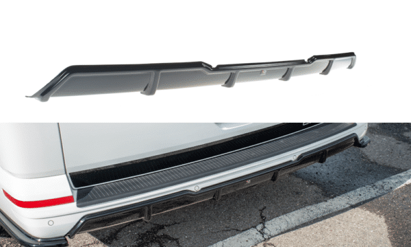MAXTON DESIGN - Difúzor zadného náraznika  Volkswagen T6 , 
Čierny lesk