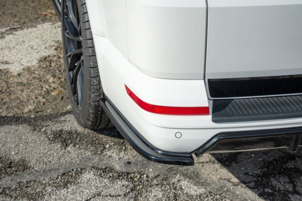 MAXTON DESIGN - Bočné difúzory zadného náraznika Volkswagen T6 , Čierny lesk – Obrázok 3