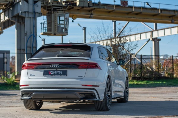 MAXTON DESIGN - Bočné difúzory zadného náraznika Audi Q8 S-line , Čierny lesk – Obrázok 6