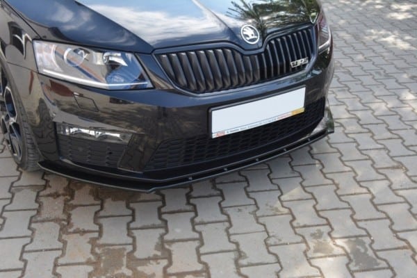 MAXTON DESIGN - Spoiler pod Predný náraznik   V.1 Skoda Octavia RS Mk3 , Čierny lesk – Obrázok 6