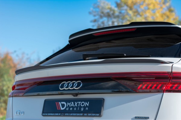MAXTON DESIGN - Predlženie spoilera V.2 Audi Q8 S-line , 
Čierny lesk – Obrázok 2