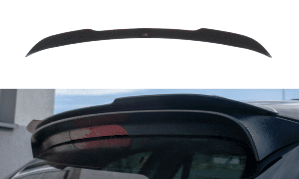MAXTON DESIGN - Predlženie spoilera for vhodné pre BMW X5 E70 Facelift M-pack , 
Čierny lesk