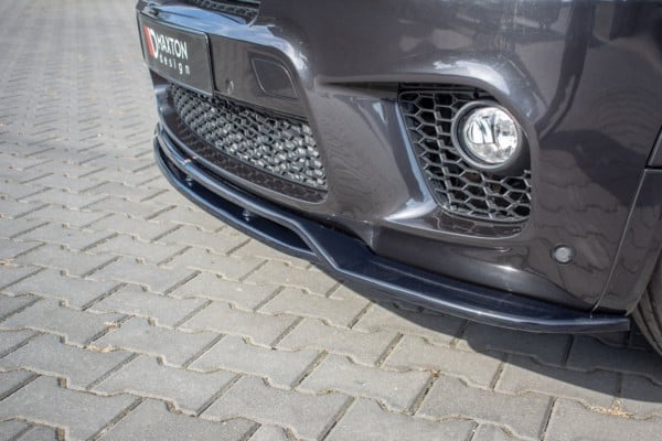 MAXTON DESIGN - Spoiler pod Predný náraznik   for vhodné pre BMW X50 E70 Facelift M-pack , Čierny lesk – Obrázok 5