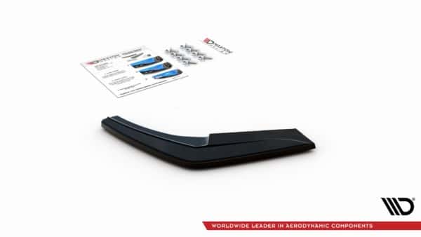 MAXTON DESIGN - Bočné difúzory zadného náraznika vhodné pre BMW 1 F20 Facelift M-power , Čierny lesk – Obrázok 6