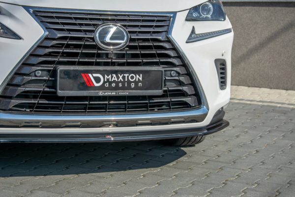 MAXTON DESIGN - Spoiler pod Predný náraznik   Lexus NX Facelift , 
Čierny lesk – Obrázok 4