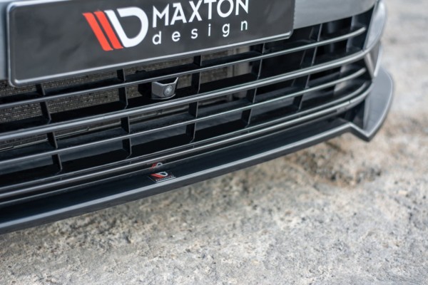 MAXTON DESIGN - Spoiler pod Predný náraznik V.2 Volkswagen Passat R-Line B8 , Čierny lesk – Obrázok 5