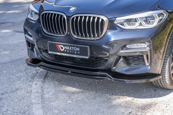 MAXTON DESIGN - Spoiler pod Predný náraznik   for vhodné pre BMW X4 M-Pack G02 , Čierny lesk – Obrázok 4