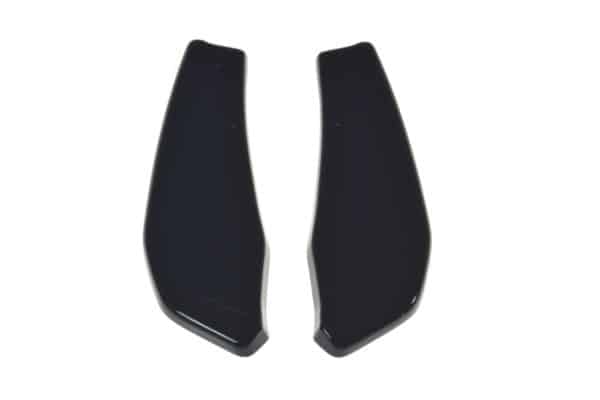 MAXTON DESIGN - Bočné difúzory zadného náraznika for vhodné pre BMW X4 M-Pack G02 , Čierny lesk – Obrázok 5