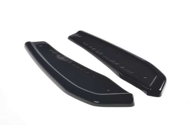MAXTON DESIGN - Bočné difúzory zadného náraznika for vhodné pre BMW X4 M-Pack G02 , Čierny lesk – Obrázok 7