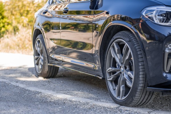 MAXTON DESIGN - Lišty pod prahy for vhodné pre BMW X4 M-Pack G02 , Čierny lesk – Obrázok 3