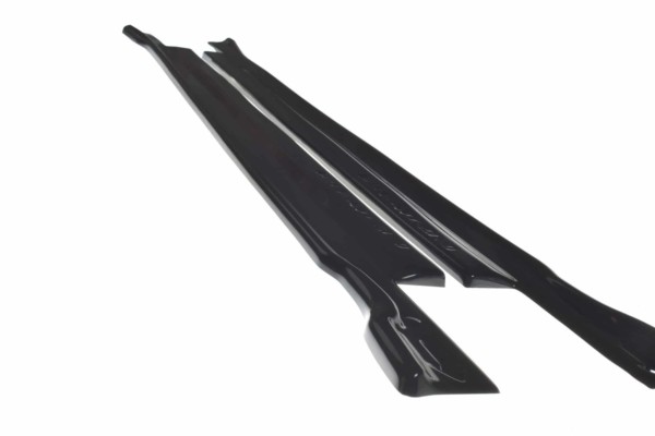 MAXTON DESIGN - Lišty pod prahy for vhodné pre BMW X4 M-Pack G02 , Čierny lesk – Obrázok 7