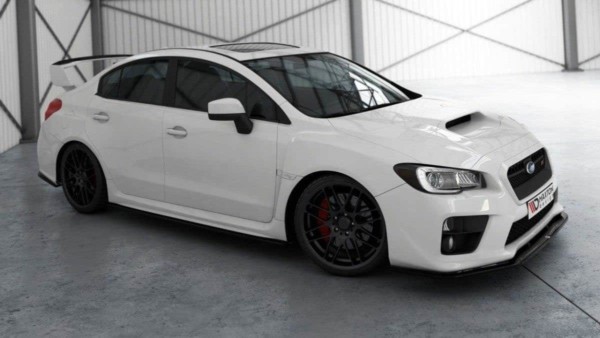 MAXTON DESIGN - Spoiler pod Predný náraznik   v.2 SUBARU WRX STI , Čierny lesk 
918

, – Obrázok 4