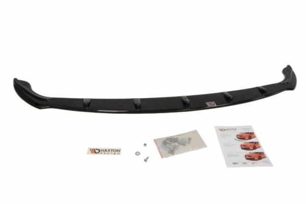 MAXTON DESIGN - Spoiler pod Predný náraznik   TOYOTA AYGO (PREFACE) , Čierny lesk – Obrázok 2