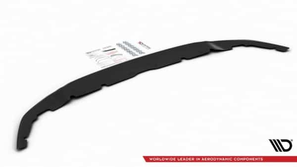 MAXTON DESIGN - Spoiler pod Predný náraznik V.4 for vhodné pre BMW 1 F40 M-Pack/ M135i , Čierny lesk – Obrázok 2