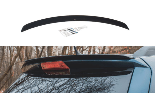 MAXTON DESIGN - Predlženie spoilera  Fiat Freemont , 
Čierny lesk